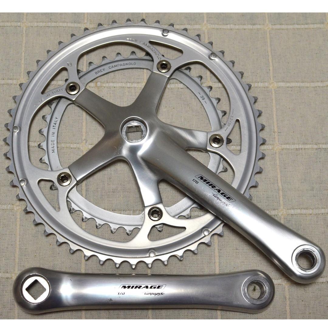 03 CAMPAGNOLO MIRAGE CRANKSET 53×39 170