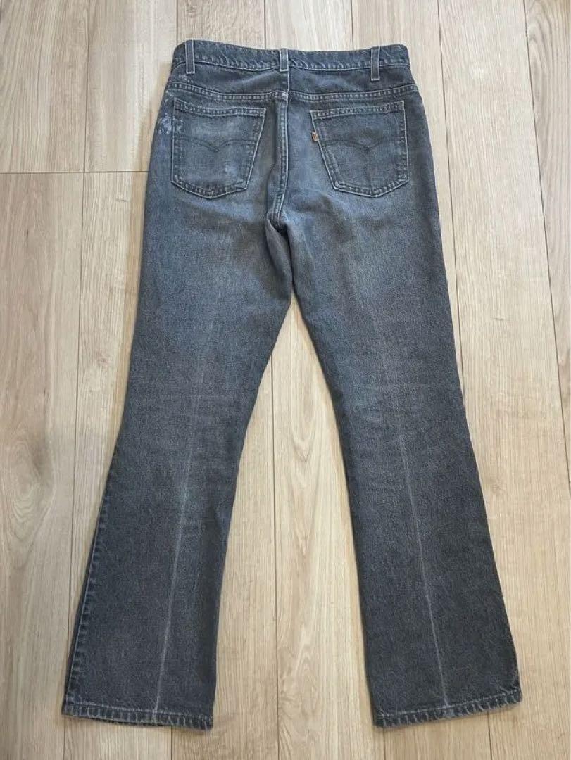 90年代 LEVI'S 517 先染めブラック USA製　34×321st2nd3