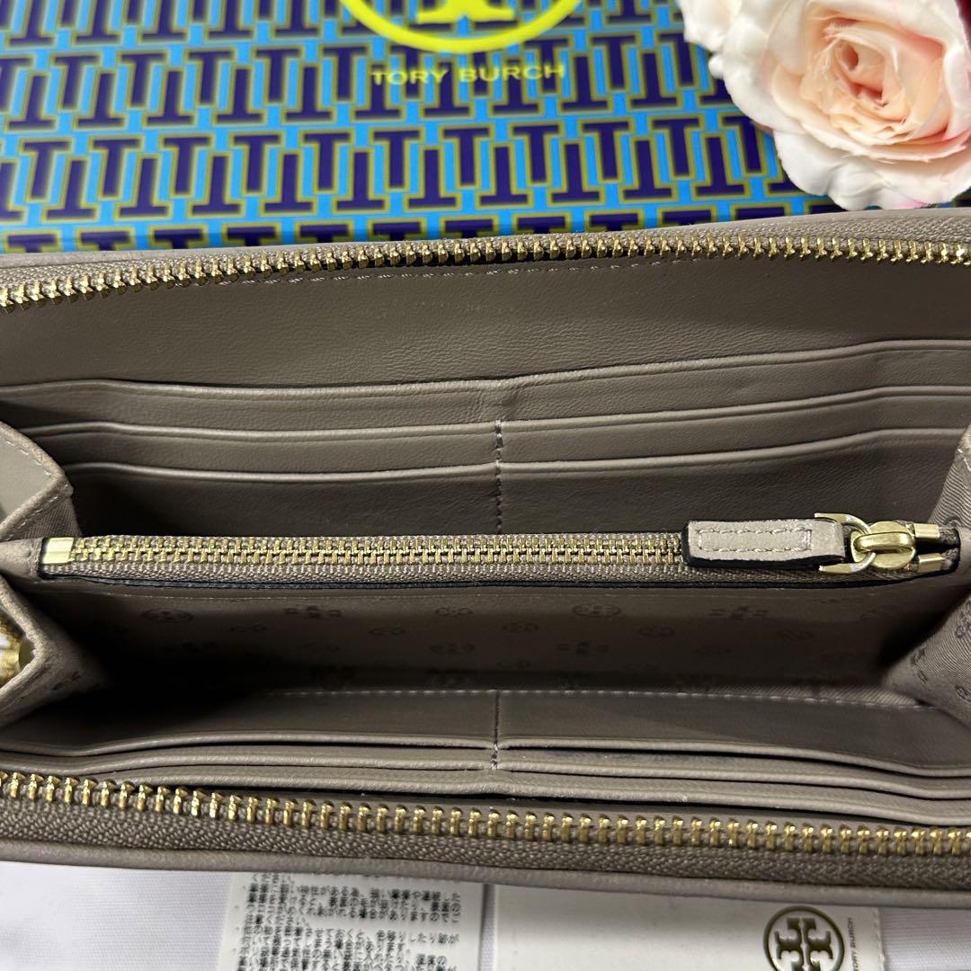 新品同様‼️ トリーバーチ 財布 長財布 キルティング ラウンド