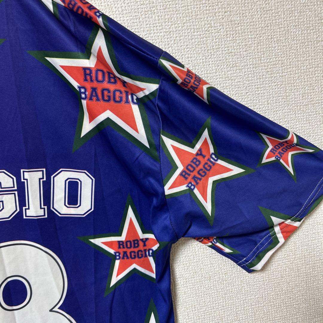 ロビー・バッジョ プリント スポーツシャツ