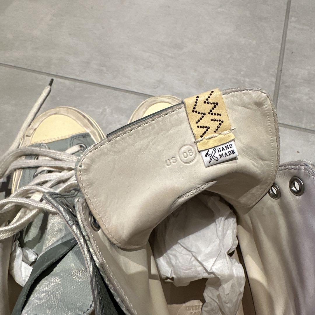 【最終値下】visvi SKAGWAY HI G.patten L.Tgreen