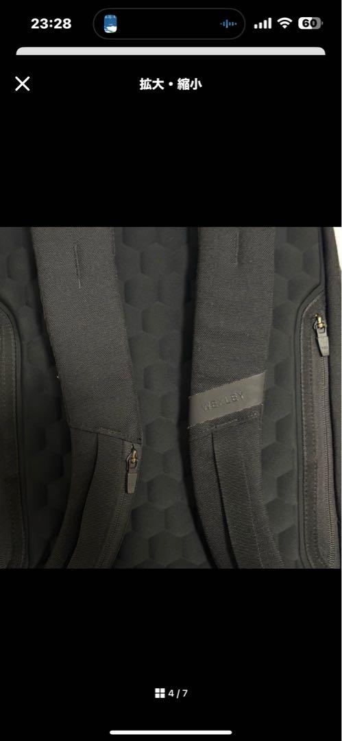 バッグ WEXLEY STEM BACKPACK FULL CORDURA BLACK