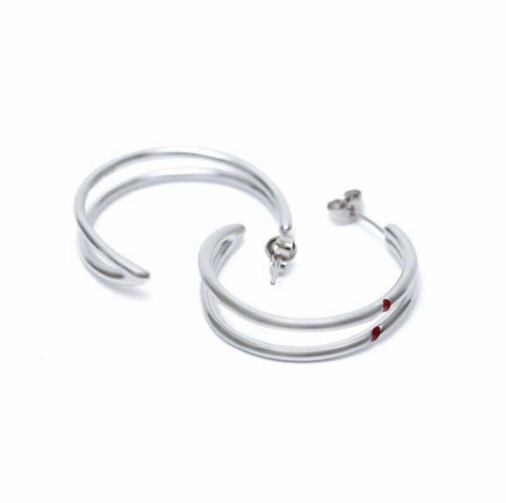 アイドル Jimin RED CARVING EARRING Jimin Red Carving Earrings – BTS ARMY GIFT SHOP