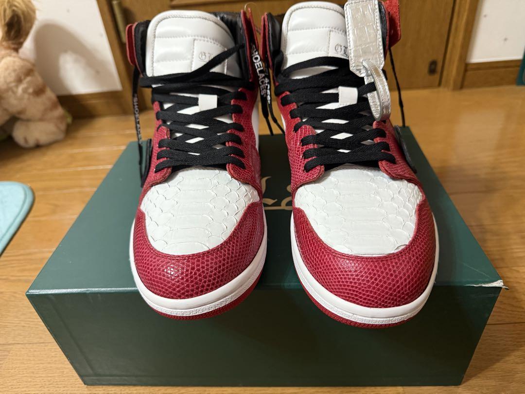 【入手困難】GLS AJ1 off-white 高級カスタム品 入手困難】GLS AJ1シカゴ off-white 高級カスタム品 - メルカリ