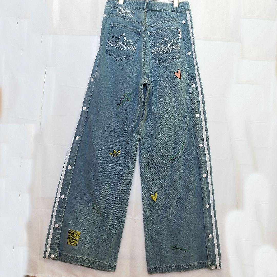 SALE最新作 新品未使用 originals×FIORUCCI デニムパンツ 4FExw-m76188541282 adidas 新作得価