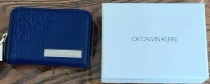 CK CALVIN KLEIN ネイビー コインケース