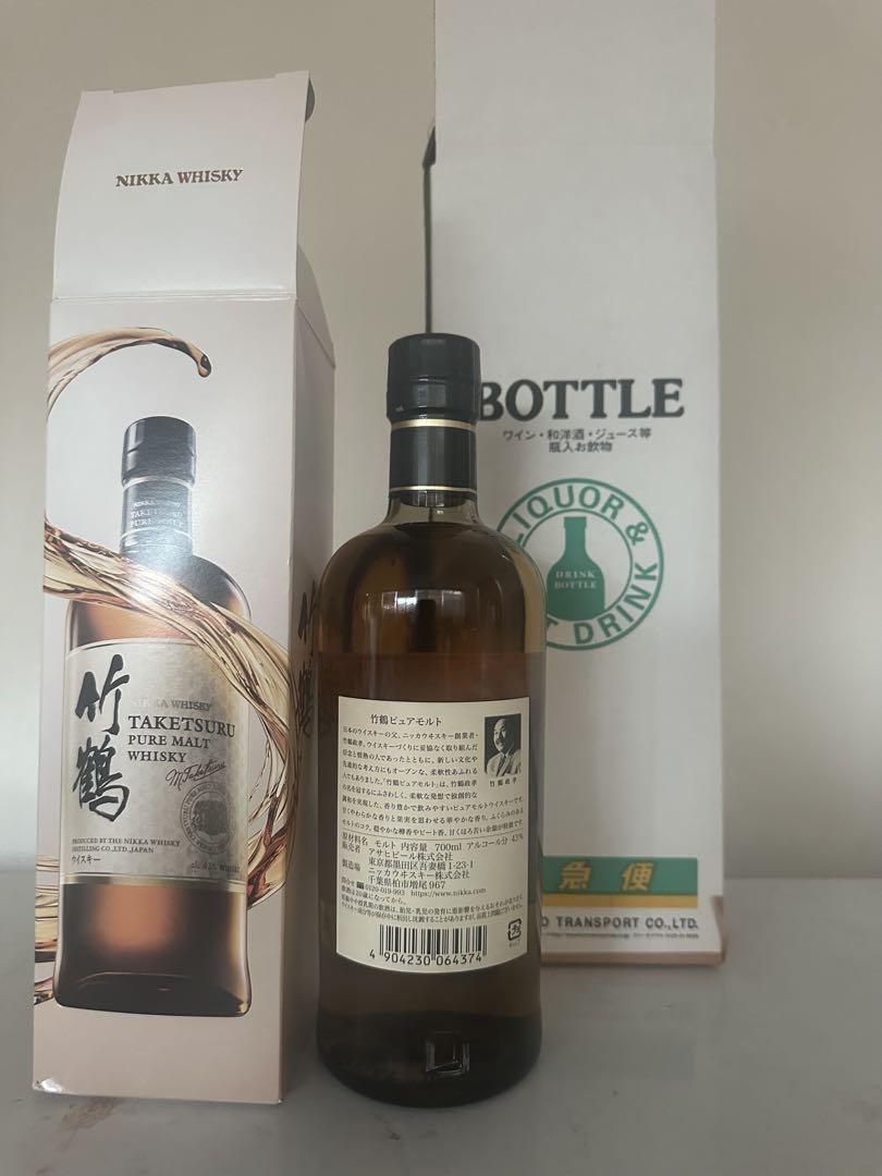 NIKKA 竹鶴PURE MALT WHISKY 700ml新品箱付き