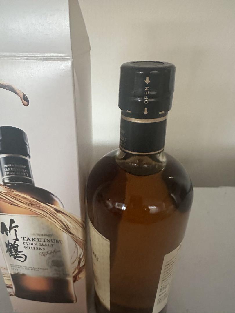 NIKKA 竹鶴PURE MALT WHISKY 700ml新品箱付き