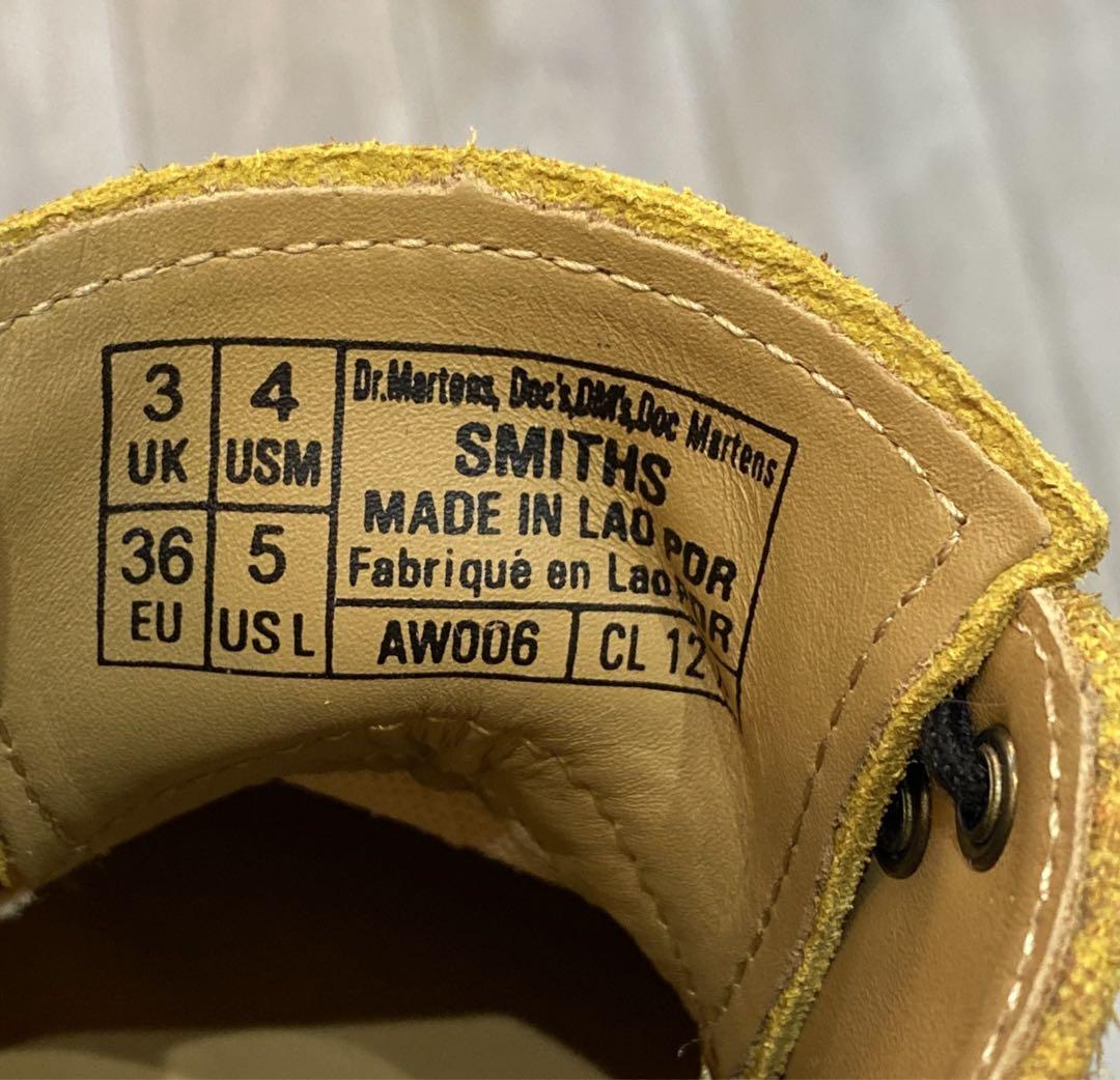 新品 Dr.martens SMITHS レースアップローファー 22 22.5