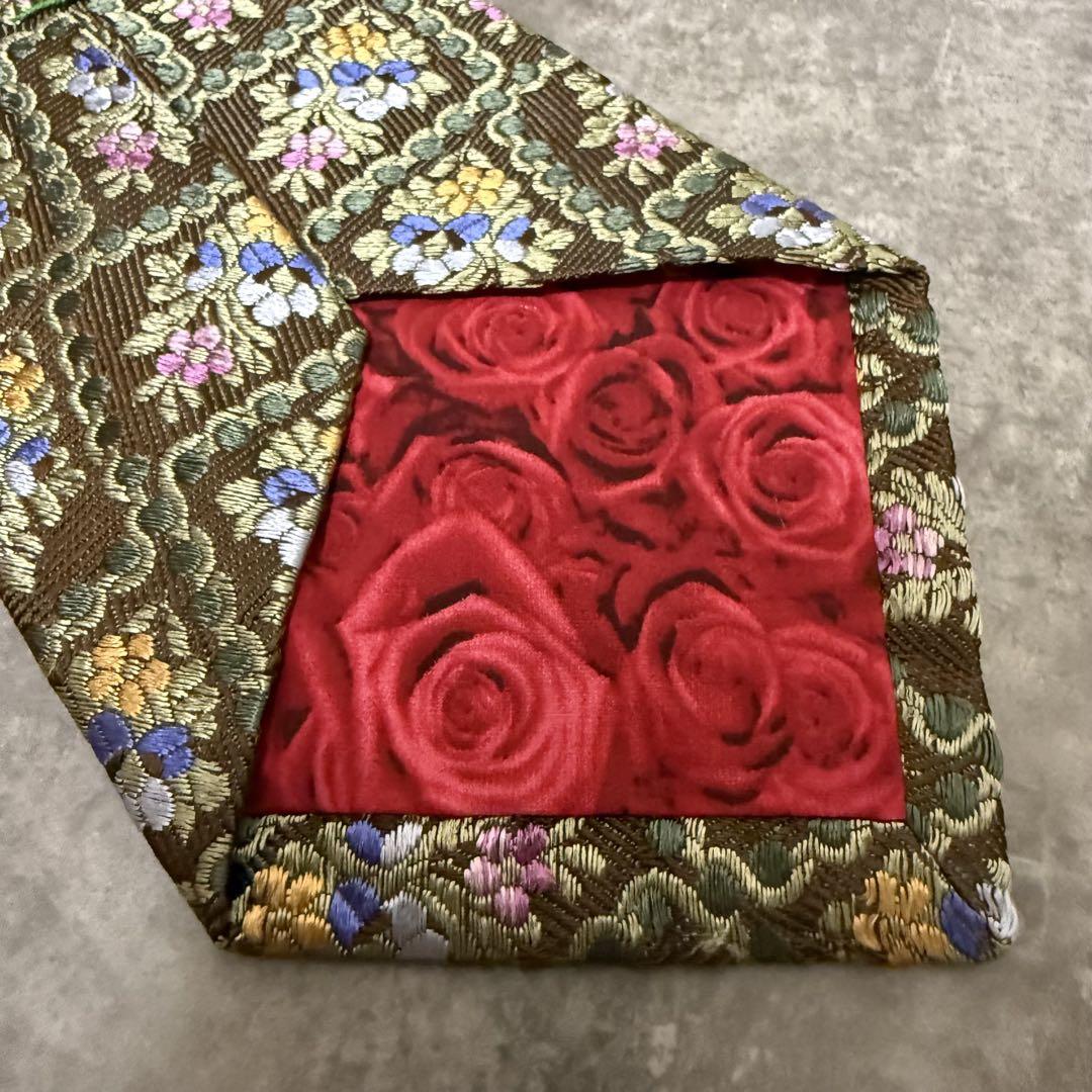 【✨極美品✨】Paul Smith ポールスミス ネクタイ 花柄 希少 シルク