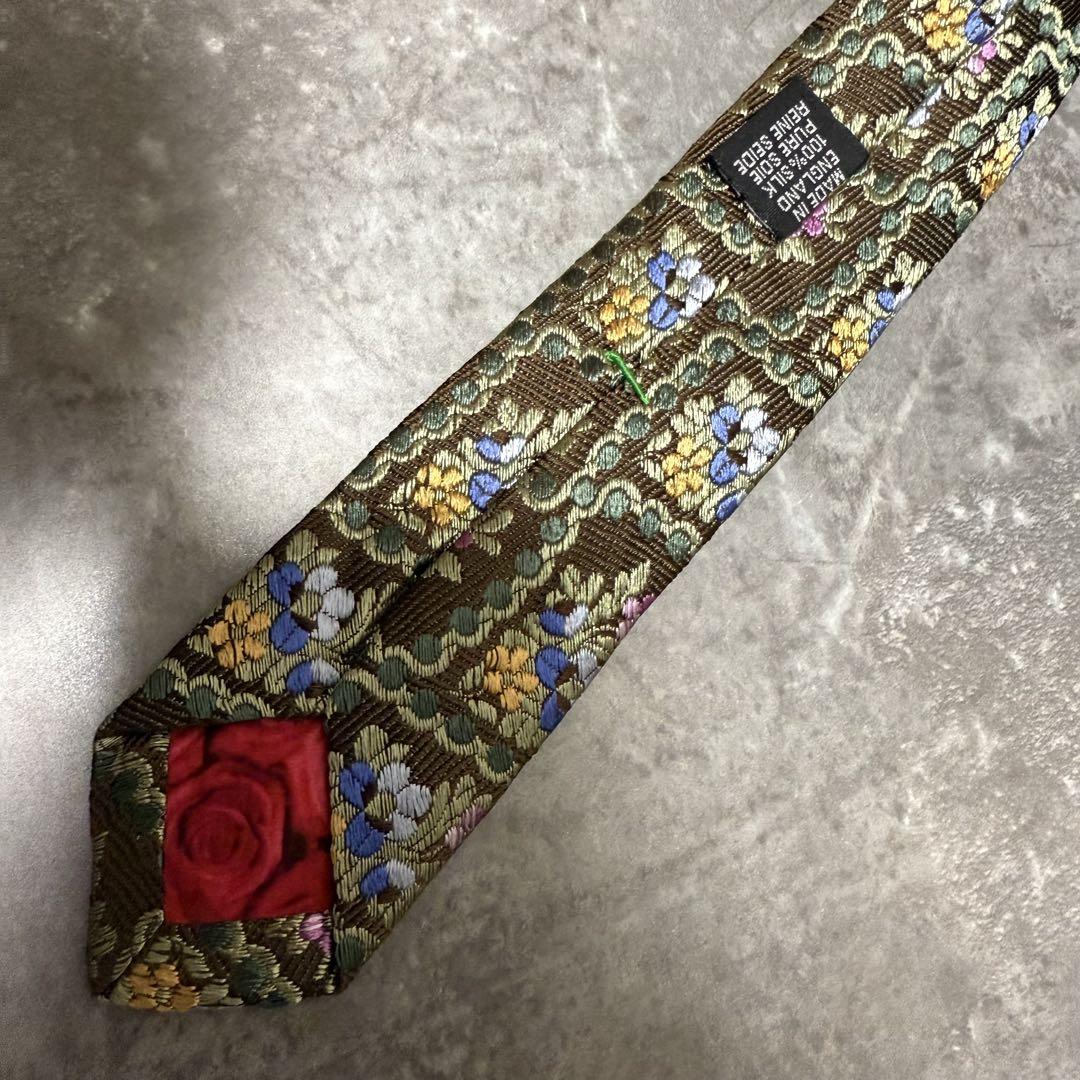 【✨極美品✨】Paul Smith ポールスミス ネクタイ 花柄 希少 シルク