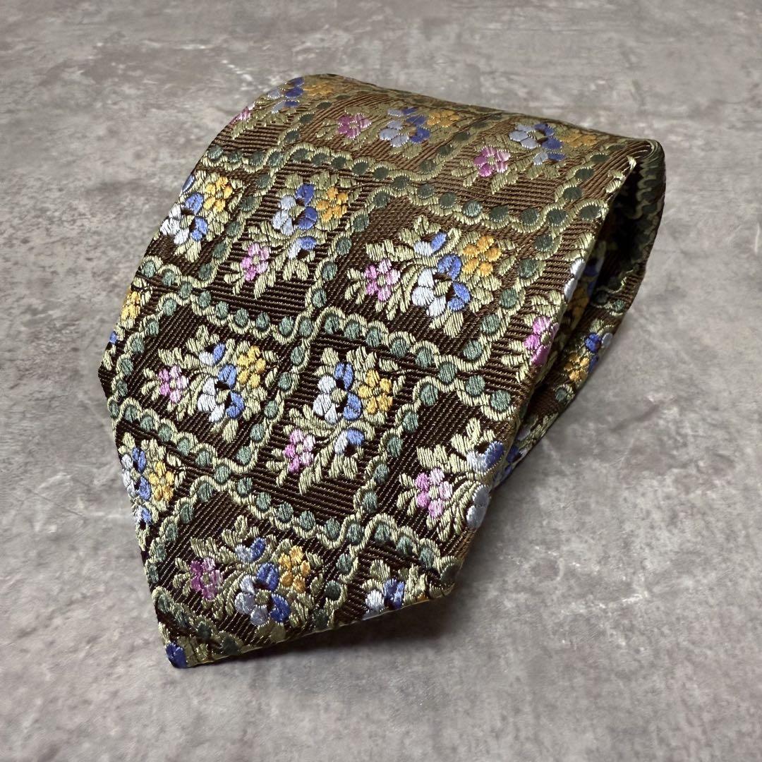 【✨極美品✨】Paul Smith ポールスミス ネクタイ 花柄 希少 シルク