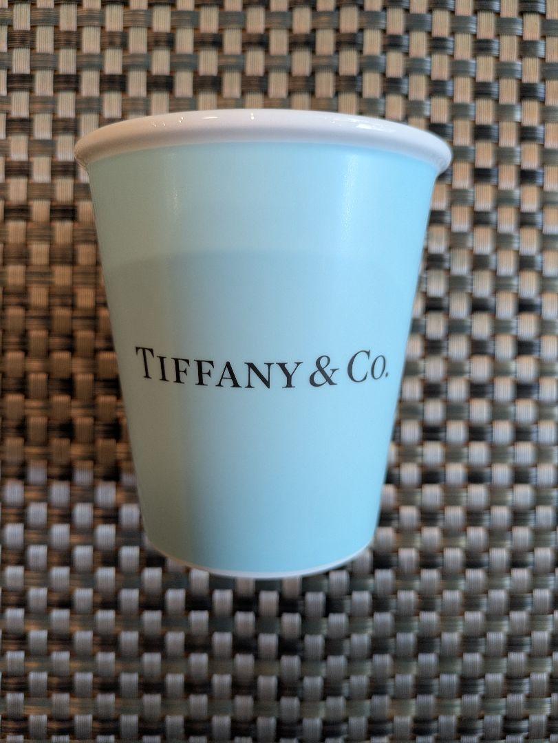 新品・未使用！Tiffanyペーパーマグカップ　紙袋あり！！