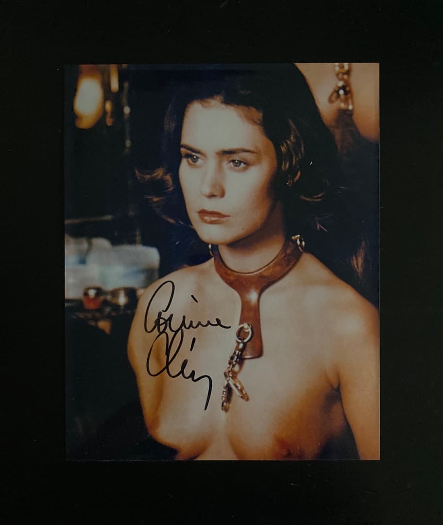 693『コリンヌ・クレリー（Corinne Clery）サイン入生写真（額装）』