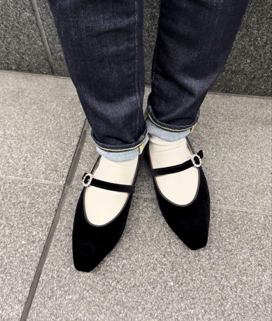 ◇◆ Spick & Span ベロアメリージェーン