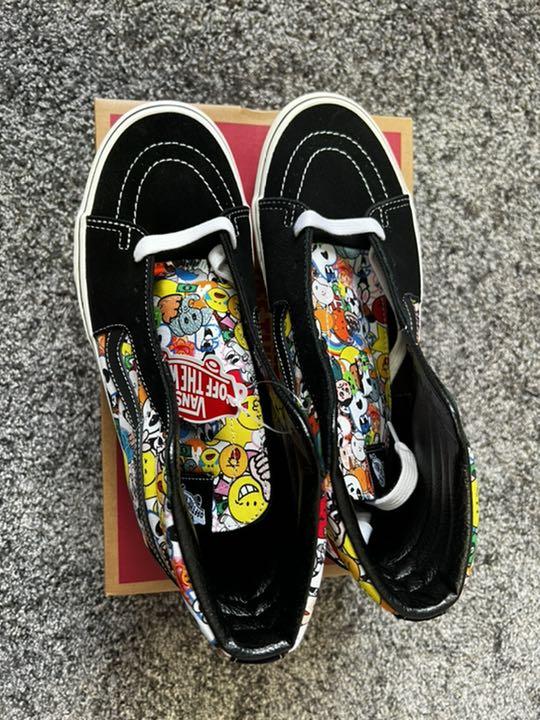 スニーカー ⭐️新品未使用⭐️VANS✖︎atomos SK8-HI Emoji jQm2S-m76197114840 ╒ハイカット
