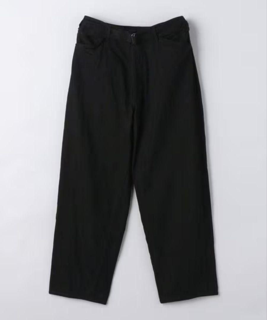 パンツ COMOLI 25SS DENIM BELTED PANTS / 1