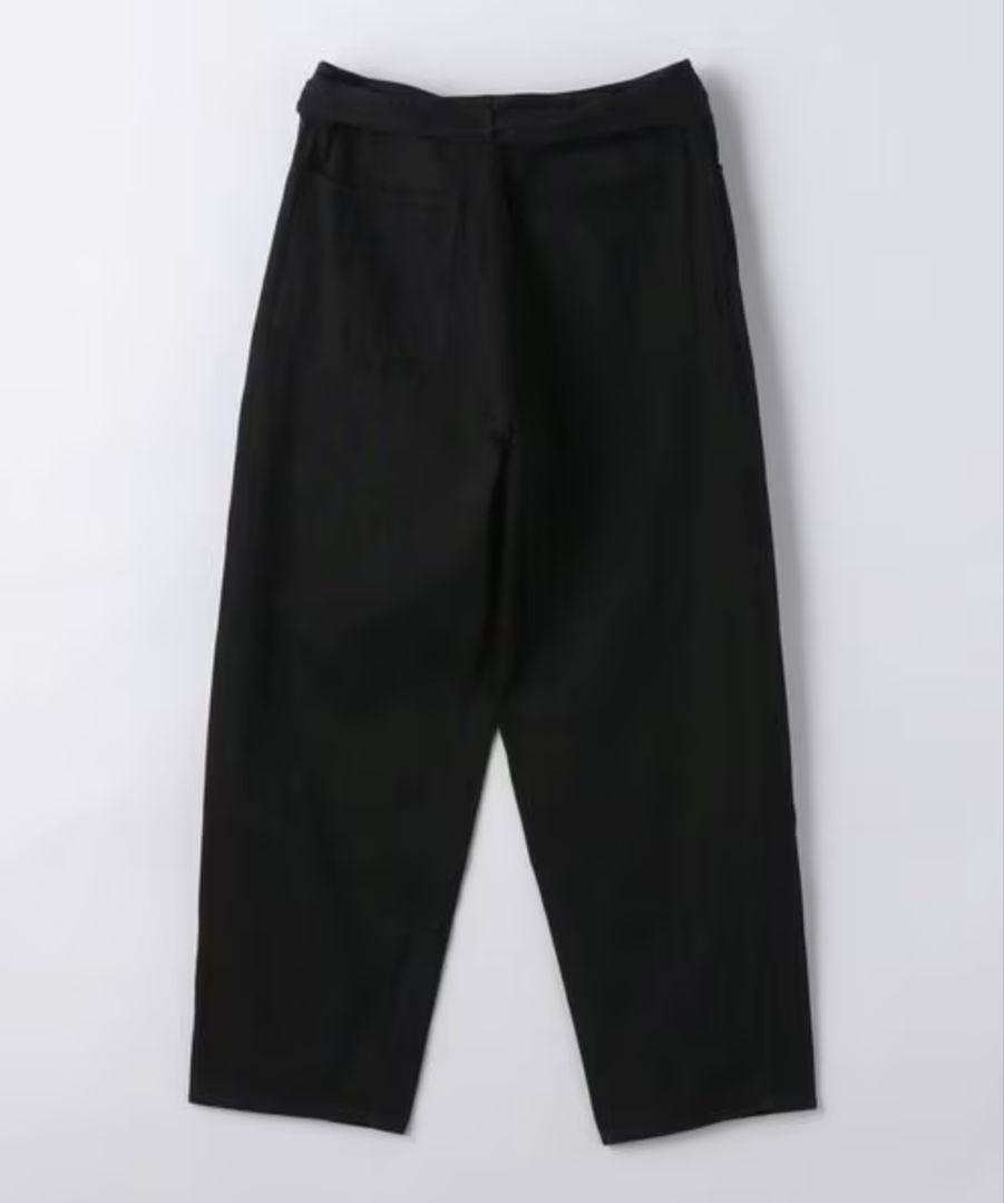 パンツ COMOLI 25SS DENIM BELTED PANTS / 1