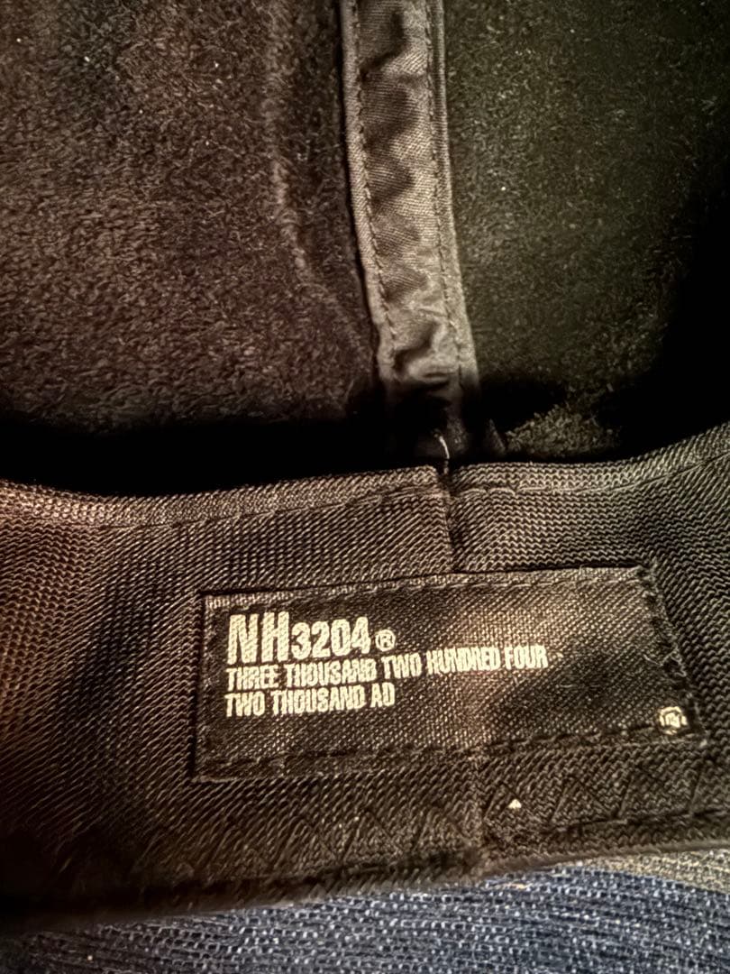 NEIGHBORHOOD NH3204 8パネル レザー キャスケット 黒 L NEIGHBORHOOD NH3204 8パネル レザー キャスケット 黒 L