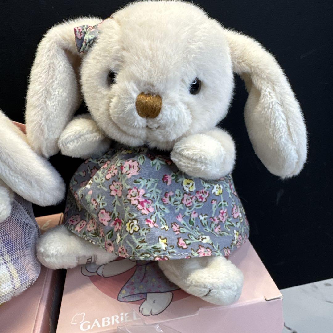 【新品未使用】GABRIEL ぬいぐるみ　うさぎ　4体セット