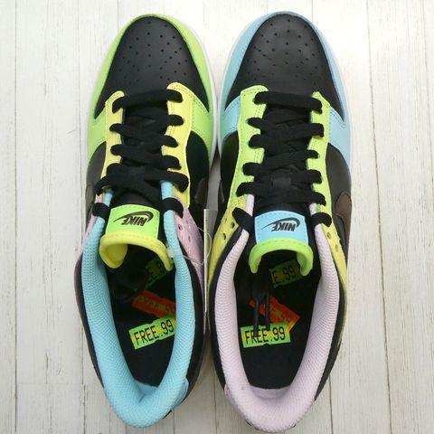NIKE ダンクロー ブラック マルチ 25cm oQemW-m76200711722 DUNK LOW SE ナイキ 超激得特価