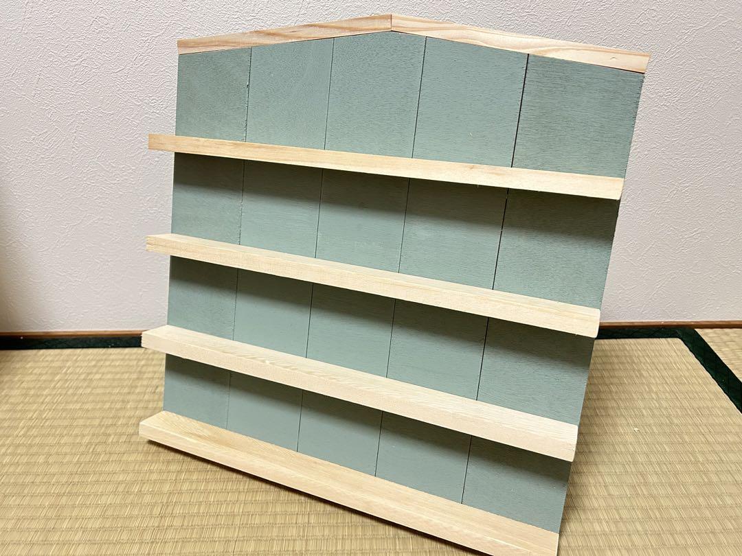マルシェなどに☺︎ウッドで作ったハウス型ラック