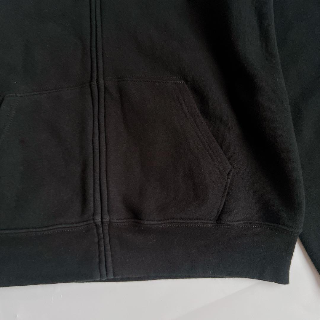 【美品】ポロラルフローレン ジップアップパーカー 黒 XL（18-20）