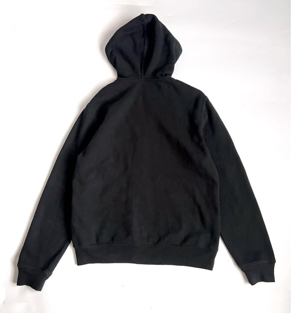 【美品】ポロラルフローレン ジップアップパーカー 黒 XL（18-20）