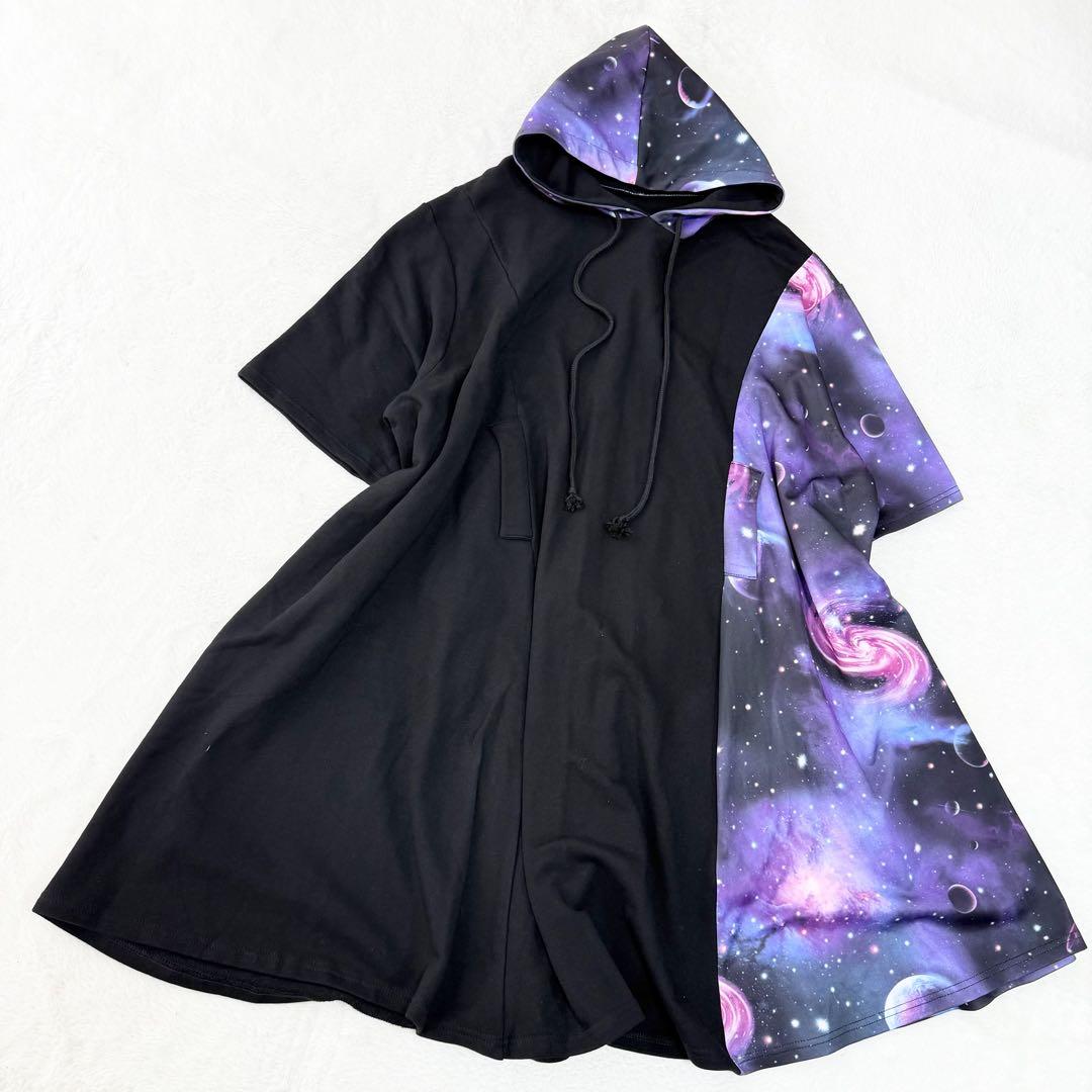 IRO＋IRO ギャラクシー パーカー ワンピース ユニセックス 新品タグ付き