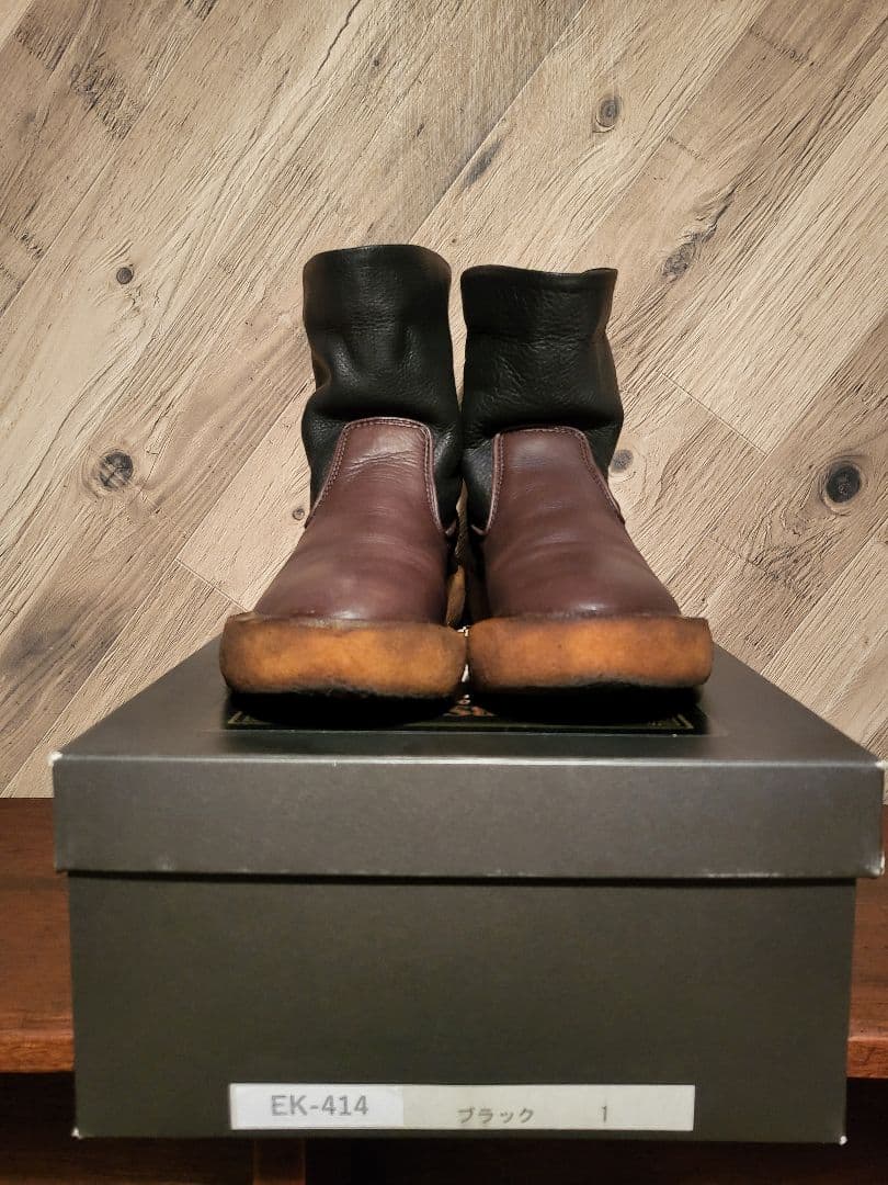 KAPITAL B.H.D. ANCHORS BOOTS ブラック 1 KAPITAL B.H.D. ANCHORS BOOTS ブラック 1