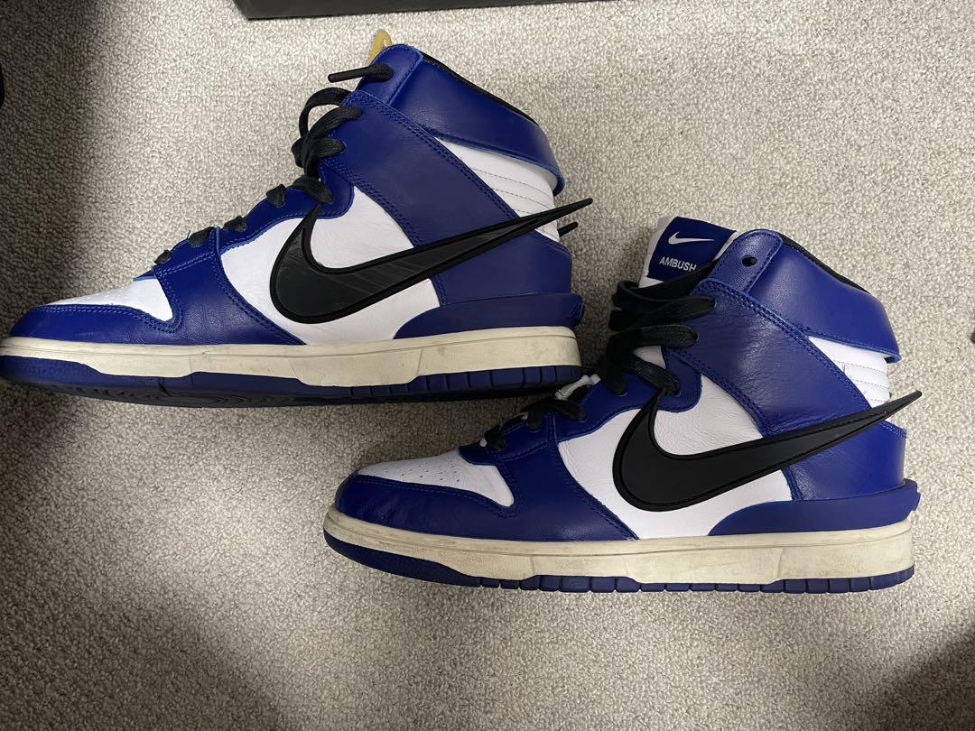 AMBUSH x NIKE スニーカー DUNK HIGH ハイカット○関送無料