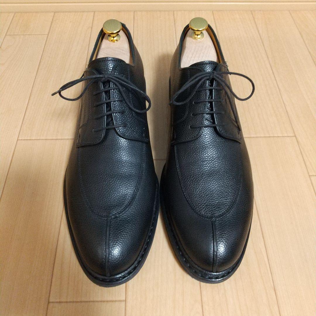 当店在庫してます! パラブーツ 美品 ルソー シボ革 8ハーフ ブラック