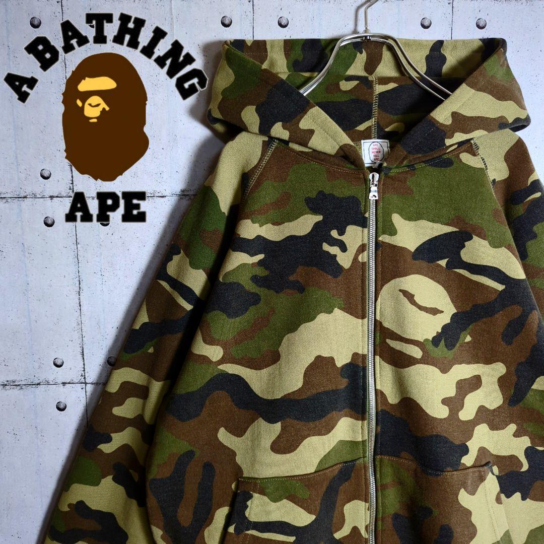 即完売モデル】アベイシングエイプ 隠れBAPE 迷彩カモフラ