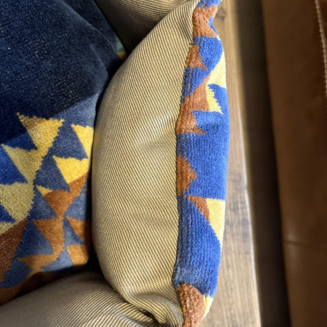 ペットベッド　ハンドメイド440 ペンドルトン　リメイク　猫ベッド　犬ベッド