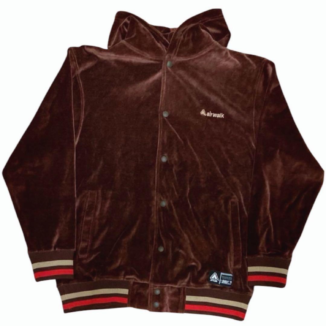 タグ付未使用品 airwalk エアウォーク 起毛 フーディー パーカー y2k