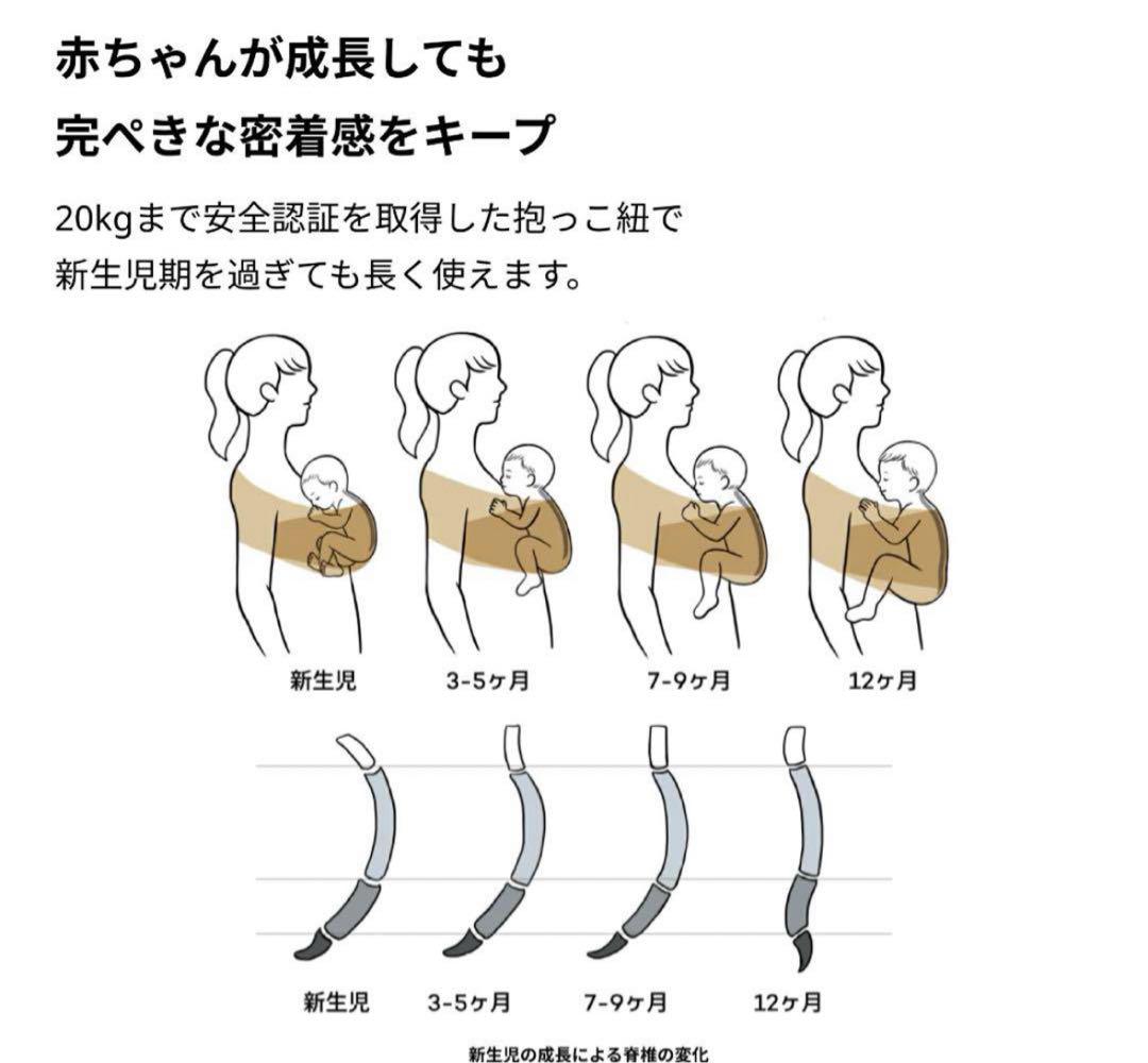 【新品・未使用】コニー抱っこ紐　フレックス　メッシュ スタイ付き