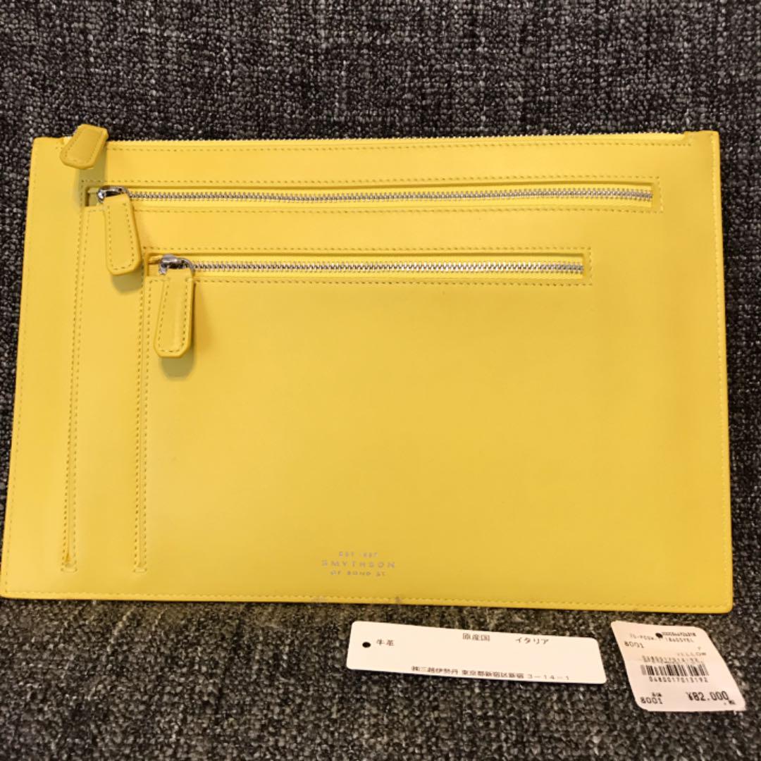 kasumibama様専用 SMYTHSON クラッチバック honCf-m76206722267 新品タグ付 国産安い
