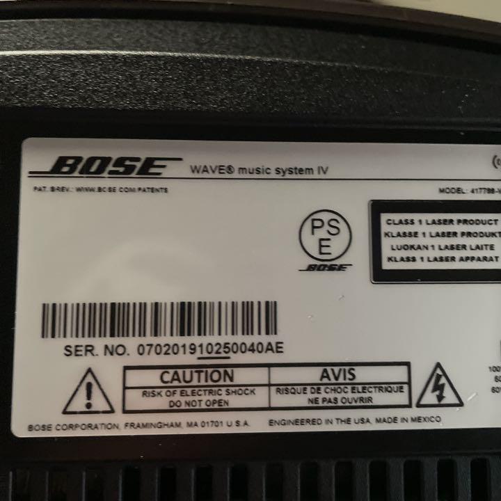 限定SALE新作 美品 BOSE WAVE SOUNDTOUCH MUSIC SYSTEM Ⅳ acMD5-m76206822817 在庫格安