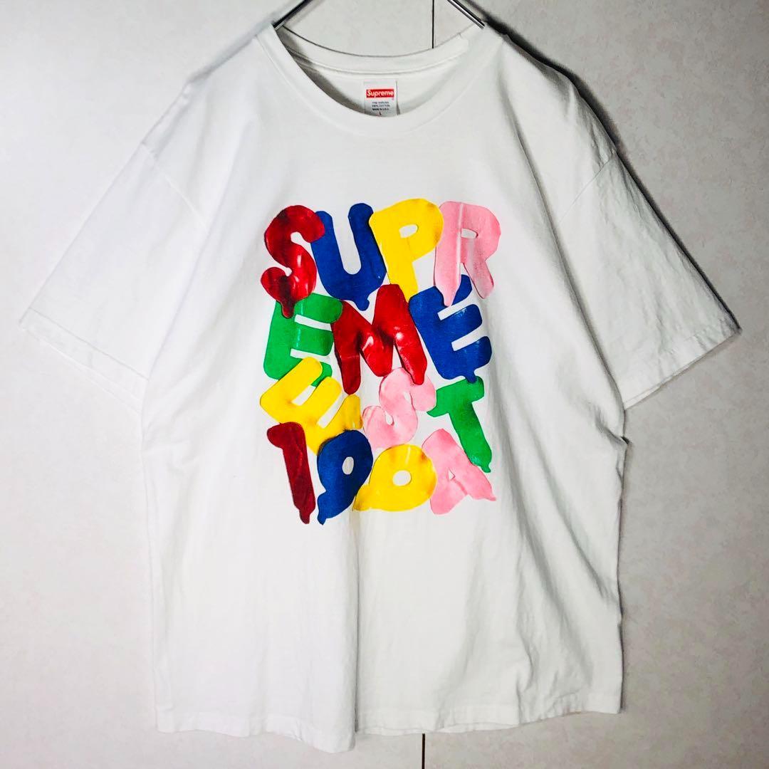 【人気デザイン】シュプリーム バルーン Tシャツ USA製 Lサイズ ゆるだぼ