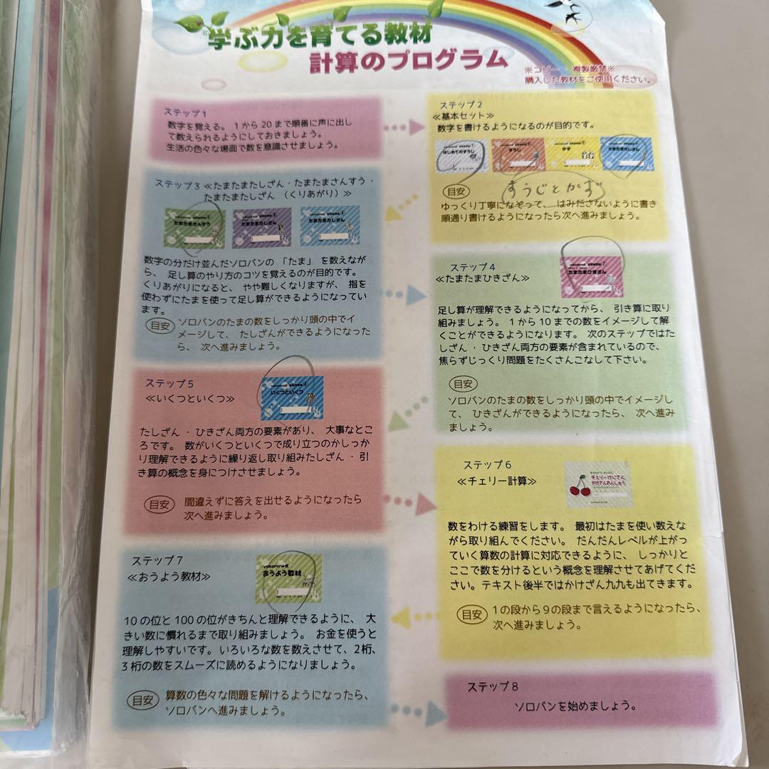 ヨコミネ式教材一式19冊セット　小学校準備（低学年用）、未就学児先取り学習