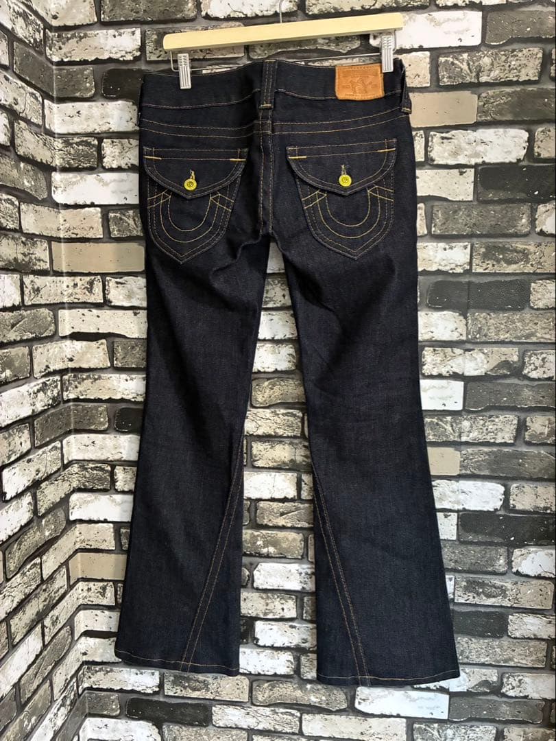 【美品】TRUE RELIGIONブーツカットデニム ジーンズY2K USA製 【美品】TRUE RELIGIONブーツカットデニム ジーンズY2K USA製