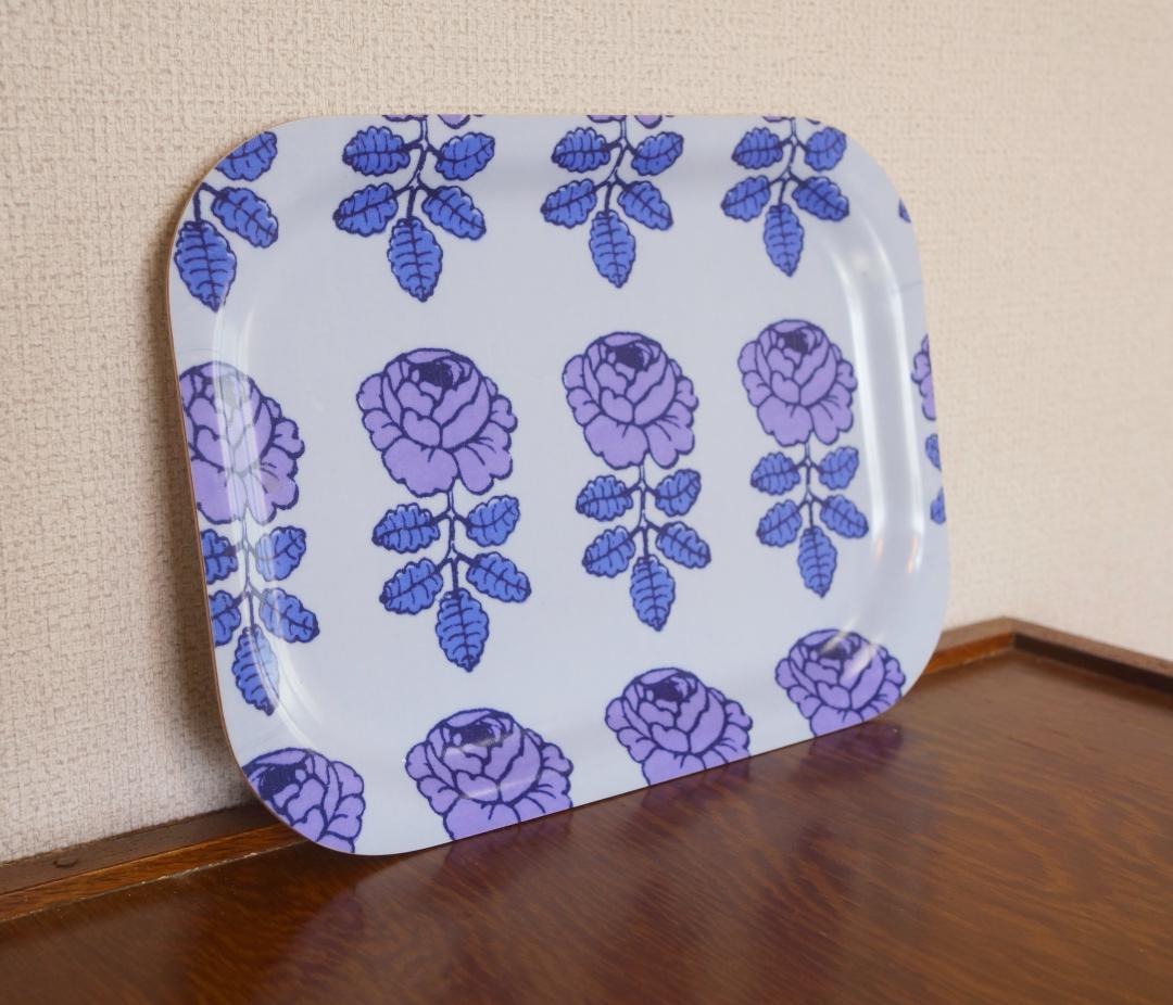 ★専用！★　マリメッコ　ヴィヒキルース 　トレイ　27x20cm　紫