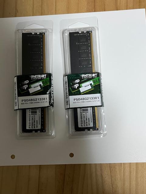 Patriot Memory DDR4 PC4-17000 8GB×2 メモリ