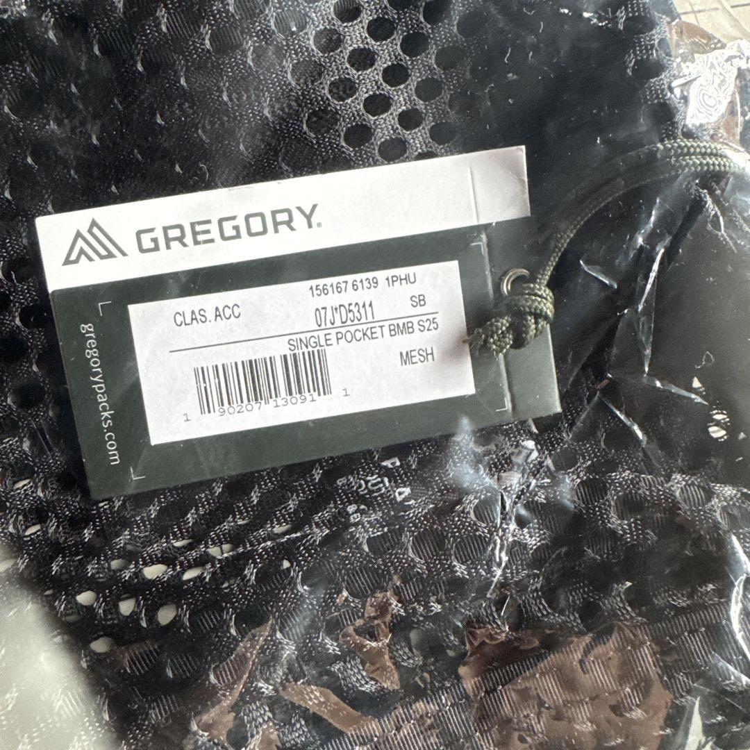 GREGORY SINGLE POCKET メッシュ　beamsboy別注