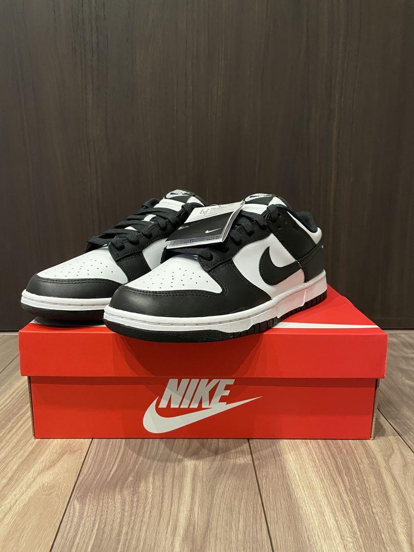 【新品未使用】Nike Dunk Low Retro White/Black 
