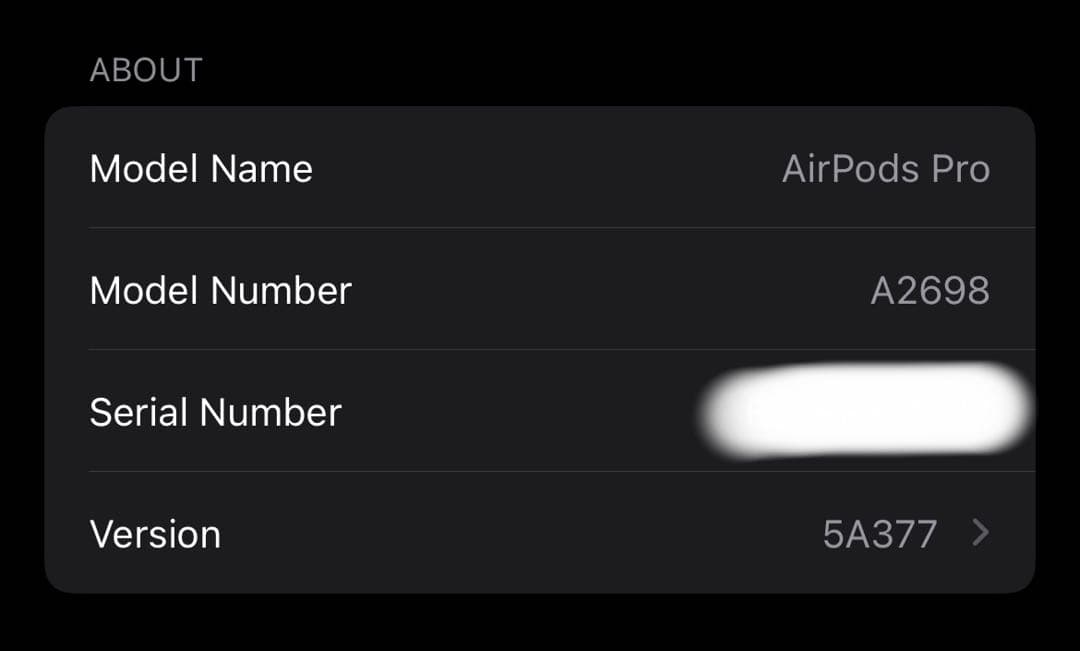 AirPodsPro本体 アップル