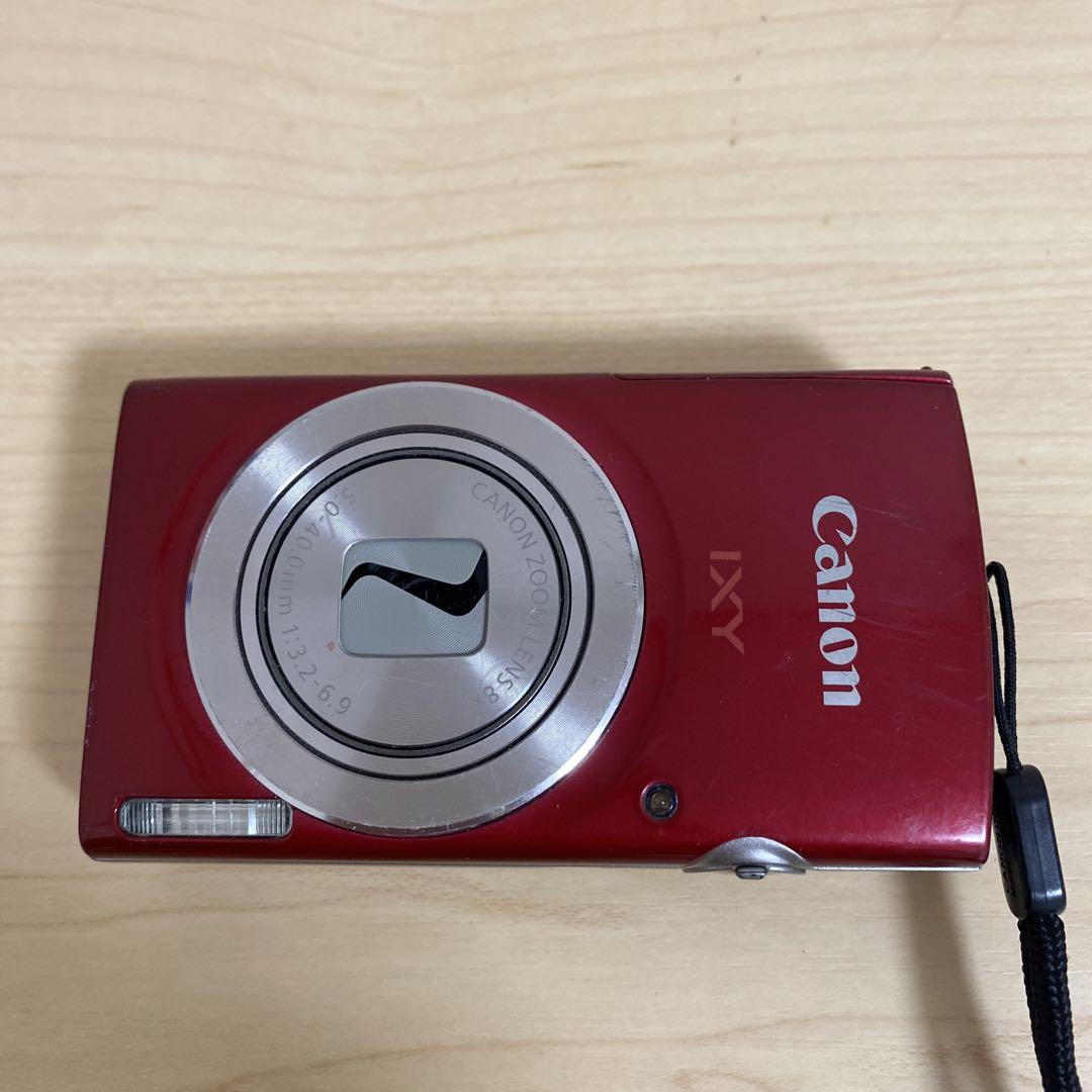 Canon IXY デジカメ 180 レッド