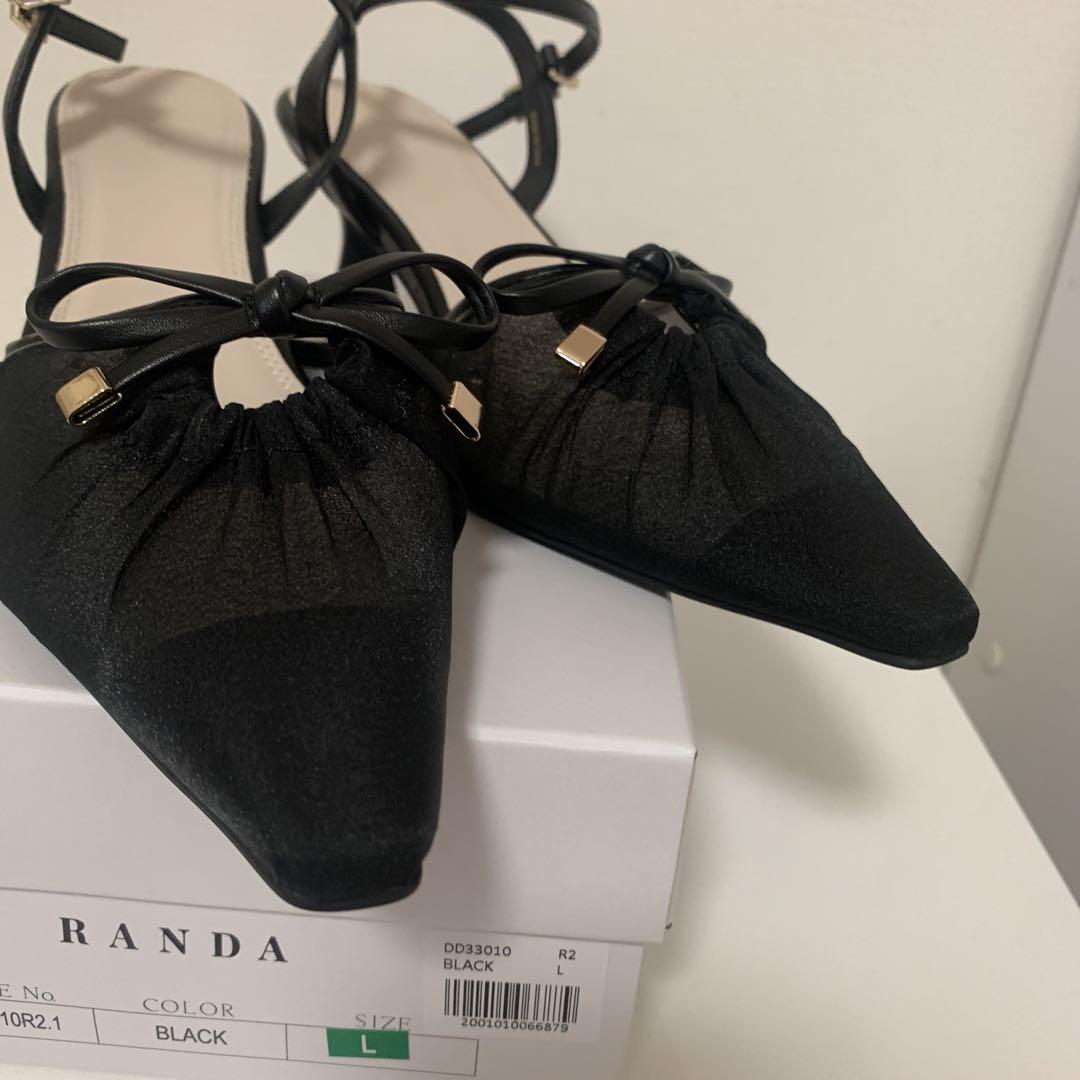 RANDA。新品シースルーパンプス