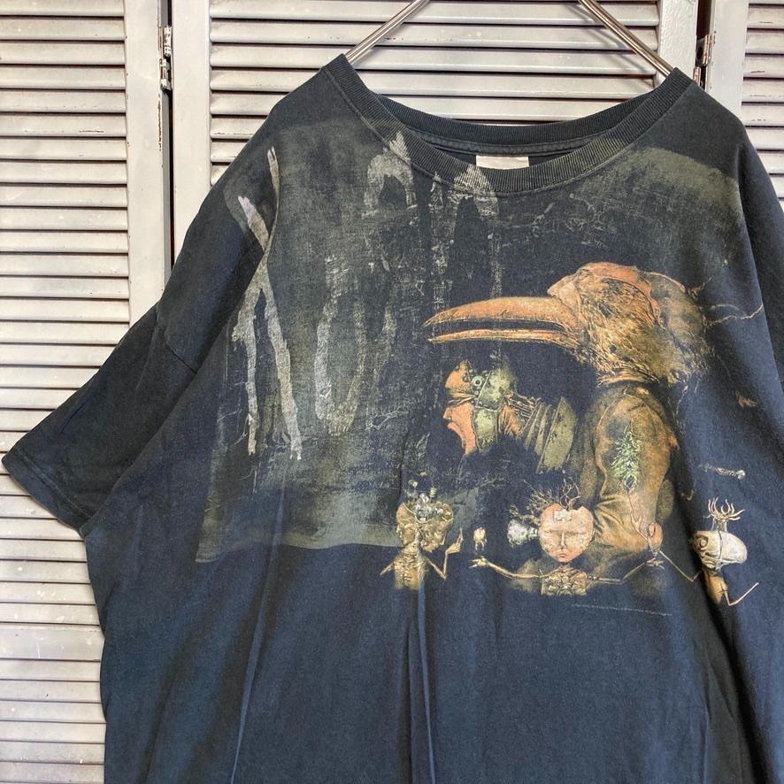 BEYQ バンド Tシャツ ビンテージ 古着 黒 KORN UNTITLED