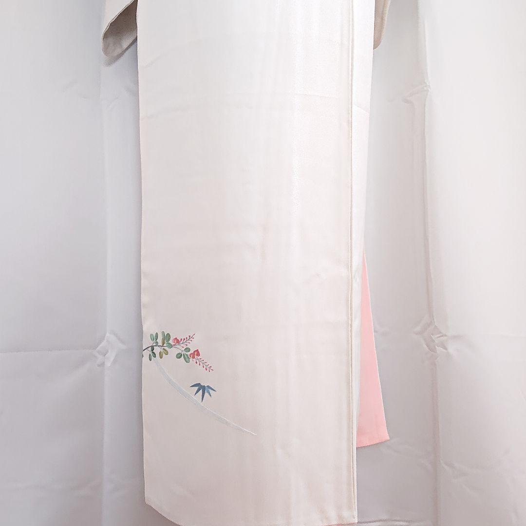 松竹梅楓萩菊家屋 刺繍 訪問着